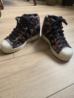 Adidas Superstar Up "Floral Twist" Women's Sneakers Size 5